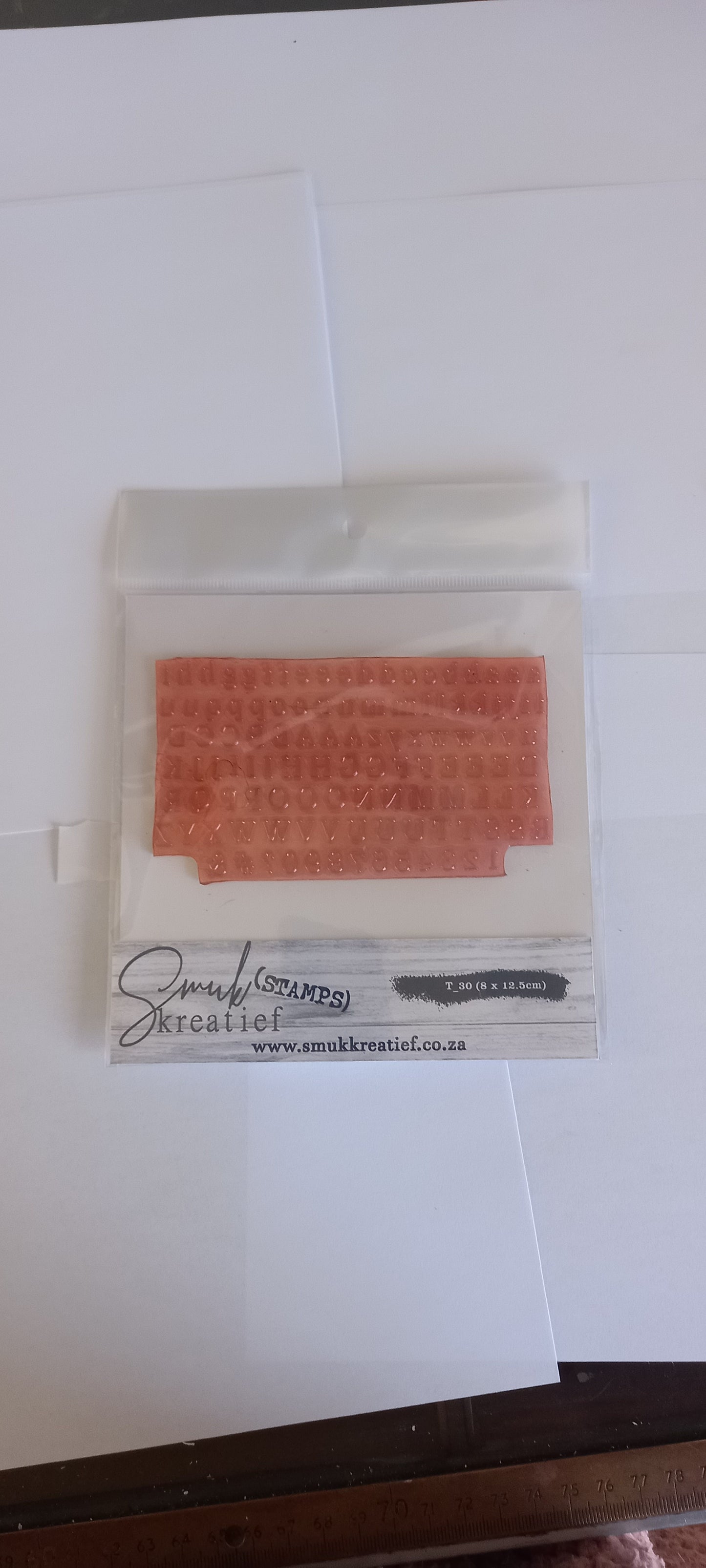 STAMP T_30 - 8cm x 12.5cm ( Add On for Mould Labels, L_01, L_03,L_04 )