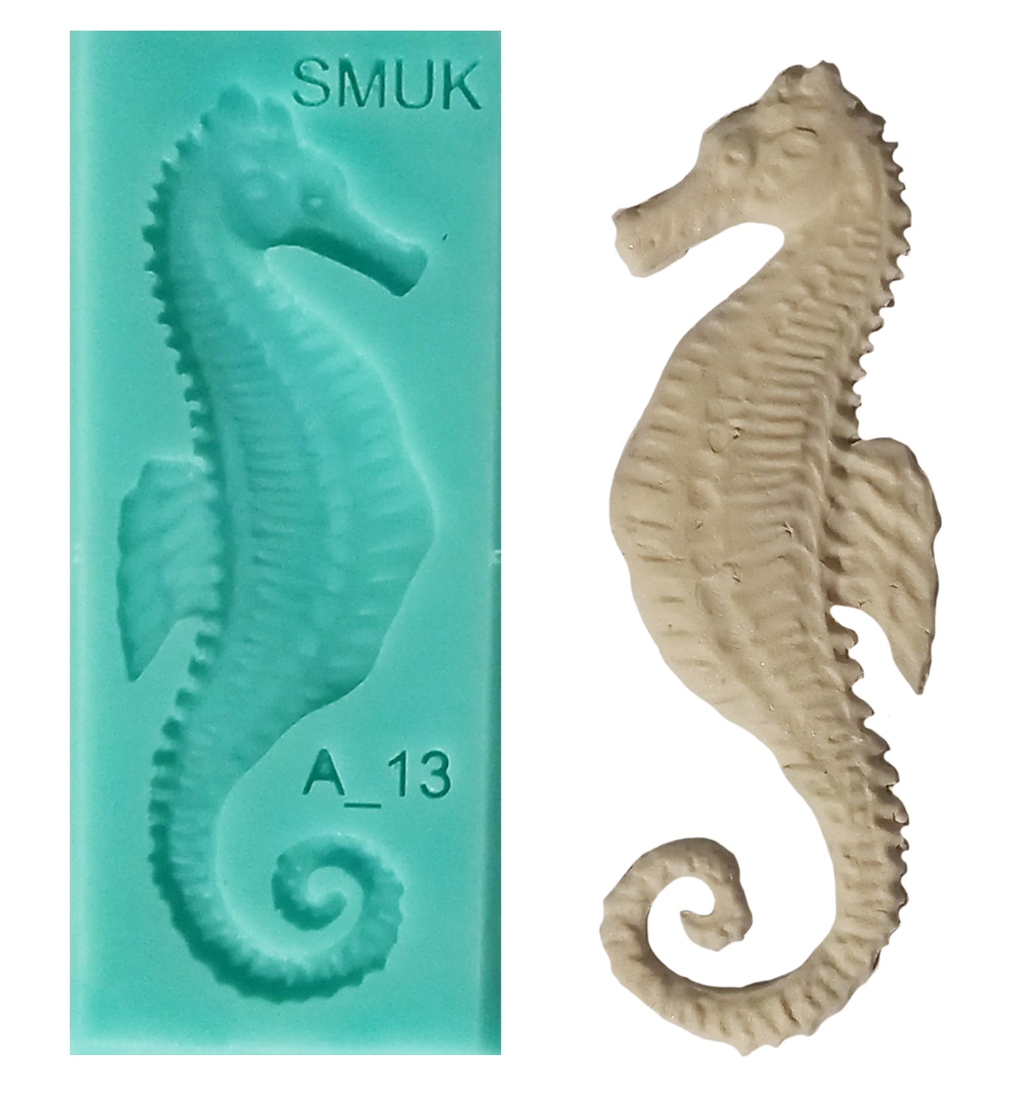 Animal Silicone Mould - ( A_13 ) 4cm x 10cm x 1cm