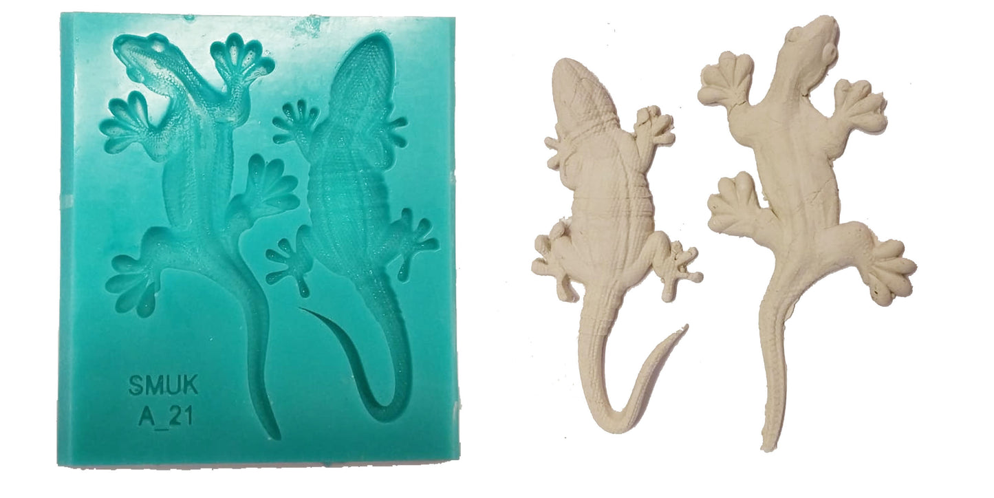 Animal Silicone Mould - ( A_21 ) 10cm x 9cm x 1cm