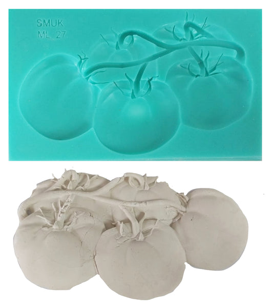 Tomatoes Silicone Mould (ML_27 ) 16cm x 10cm x 1.5cm