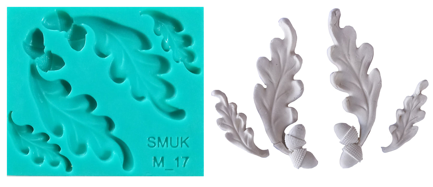 Multiple Silicone Mould - ( M_17 ) 11cm x 10cm x 1.5cm