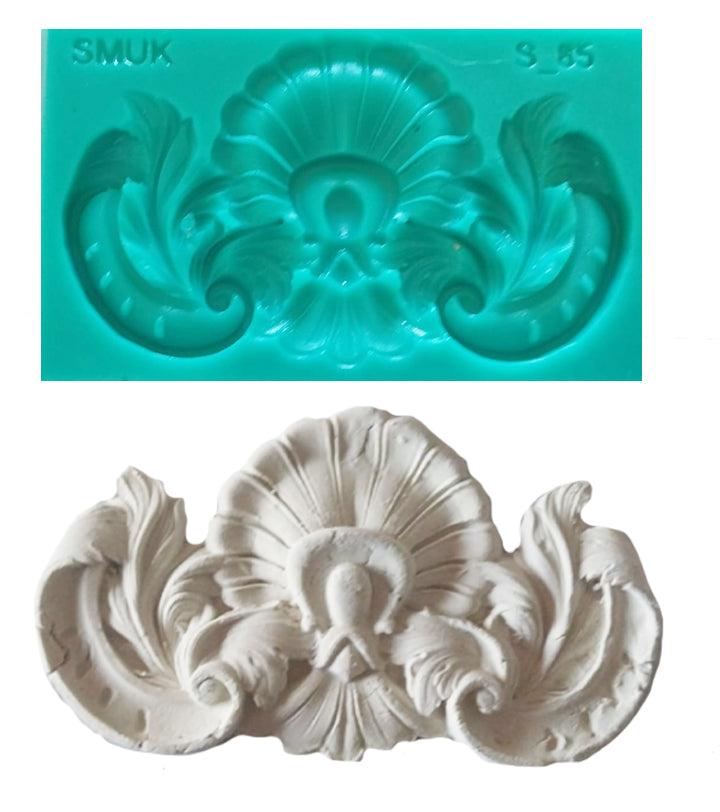 Single Silicone Mould - ( S_85 ) 11cm x 7cm x 1cm