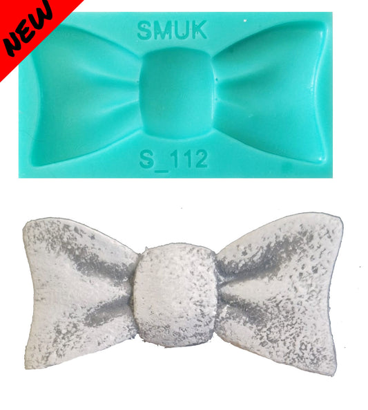 Bow Silicone mould - ( S_112 ) 8cm x 5cm x 1cm