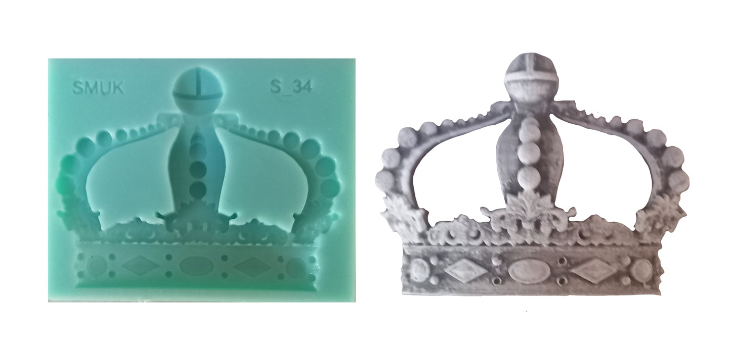 Single Silicone Mould - (S_34) 11cm x 10cm x 2.5cm