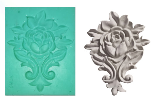 Single Silicone Mould - ( S_44 ) 13cm x 10cm x 1.5cm