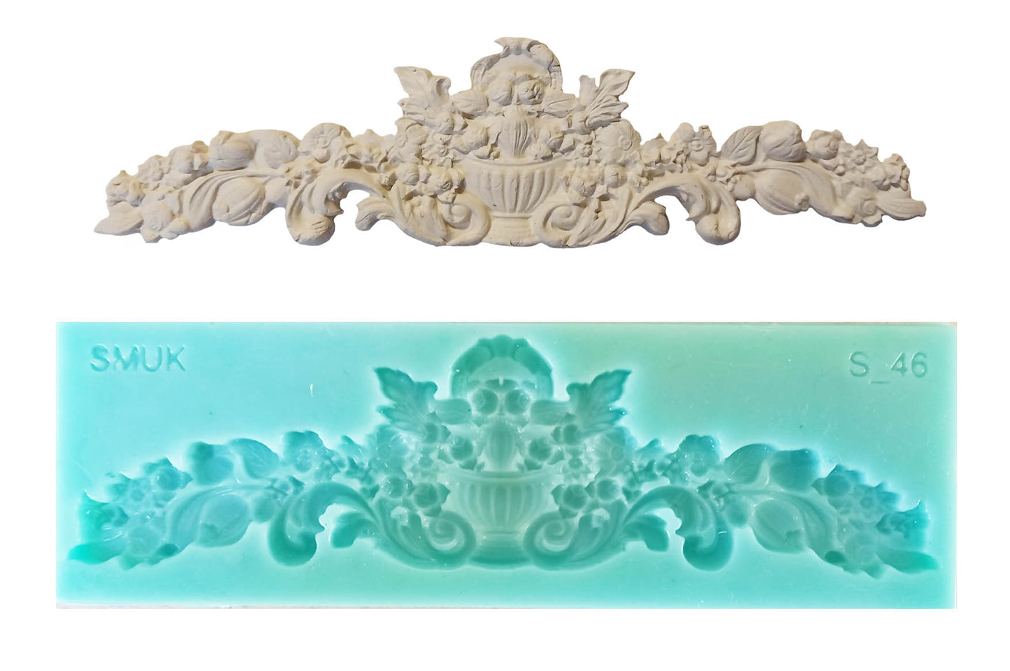 Single Silicone Mould - ( S_46 ) 18cm x 5.5cm x 1cm