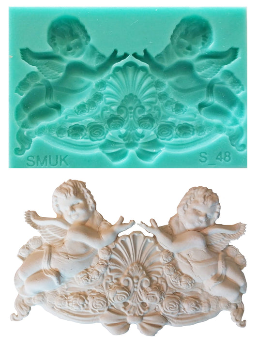 Single Silicone Mould - (S_48) 11cm x 7.5 x 1.4cm