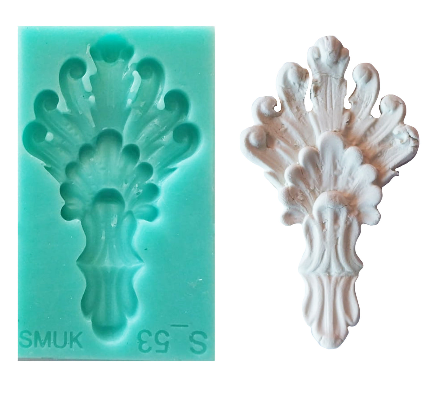 Silicone Mould - (S_53) 4.5cm x 7.5cm x 1cm