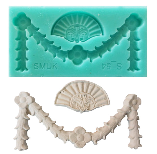 Single Silicone Mould - (S_54) 8.5cm x 4.5cm x 0.9cm