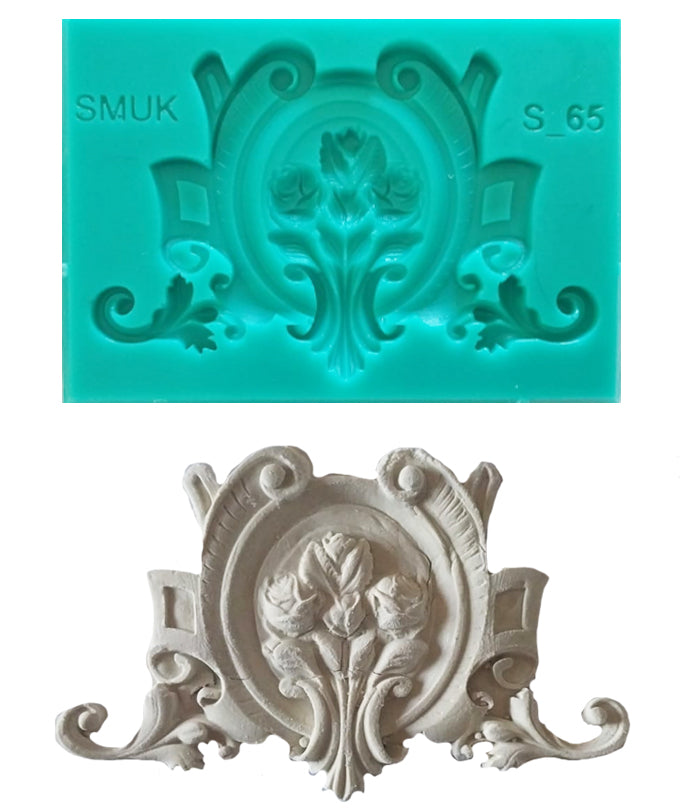 Single Silicone Mould - ( S_65 ) 10cm x 7cm x 1cm