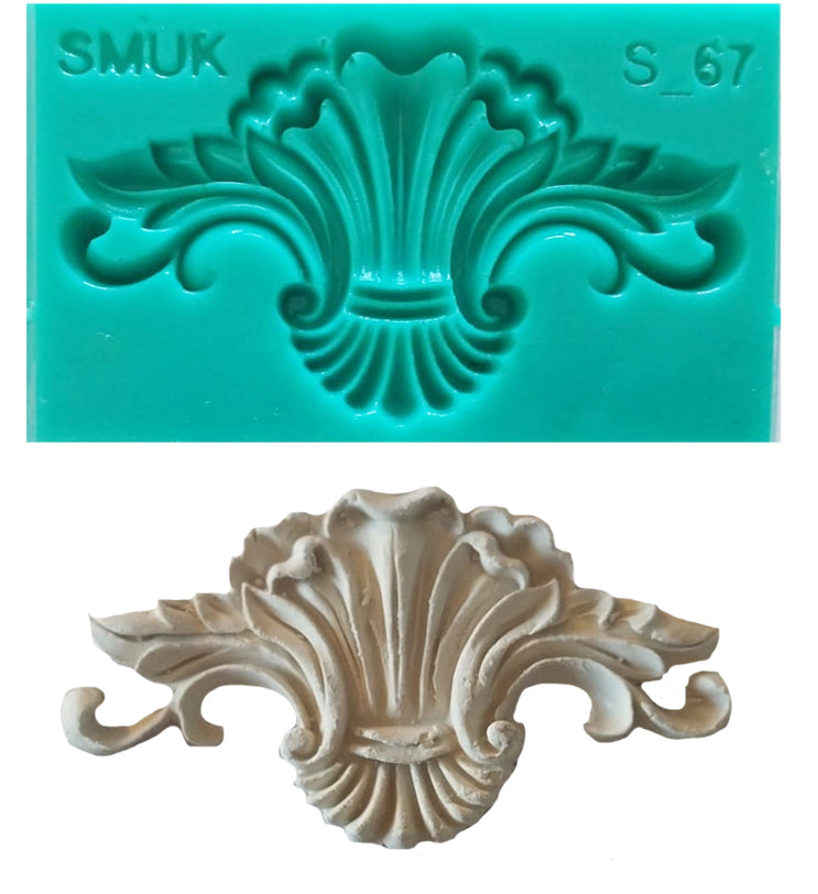 Single Silicone Mould - ( S_67 ) 8.5cm x 5cm x 1cm