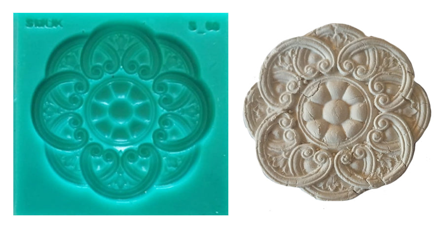 Single Silicone Mould - ( S_69 ) 7cm x 7cm x 1cm