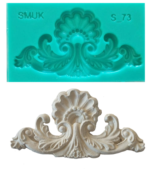 Single Silicone Mould - ( S_73 ) 10cm x 6cm x 1cm