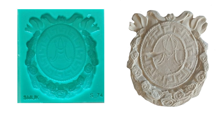 Single Silicone Mould - ( S_74 ) 7cm x 8cm x 1cm