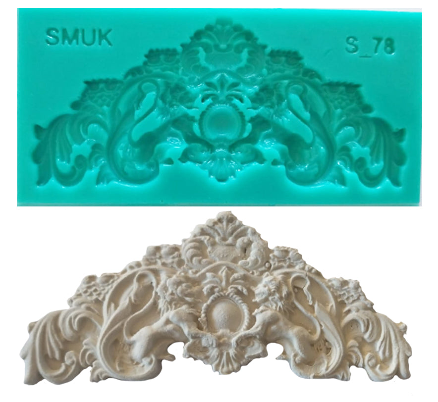 Single Silicone Mould - ( S_78 ) 11cm x 5,5cm x 1cm