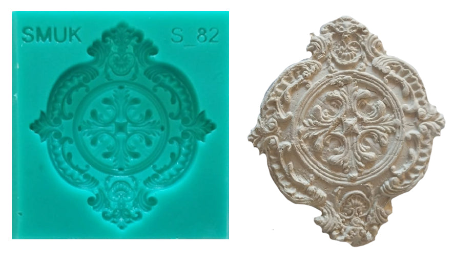 Single Silicone Mould - ( S_82 ) 7cm x 7cm x 1cm