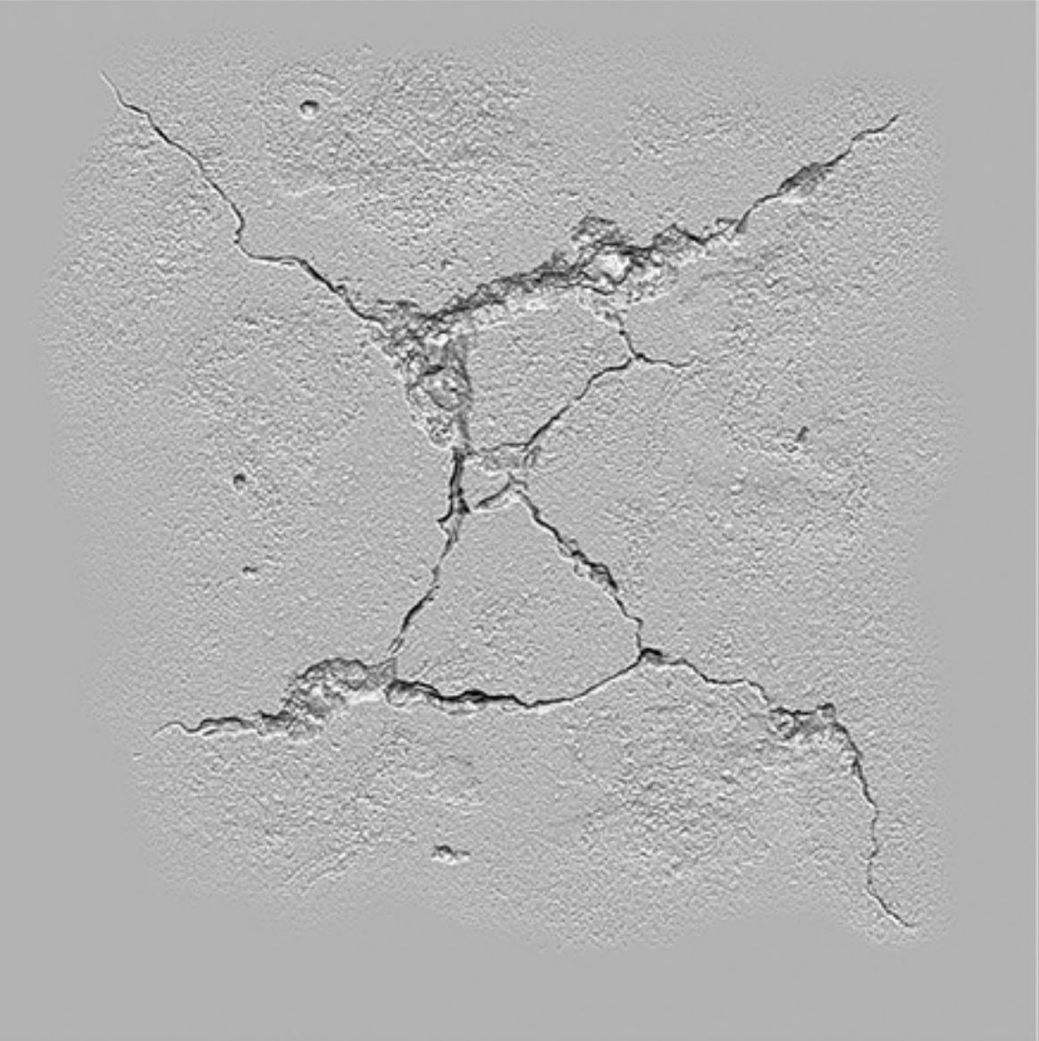 Texture Mat - CRACK_04 - 11cm x 11cm