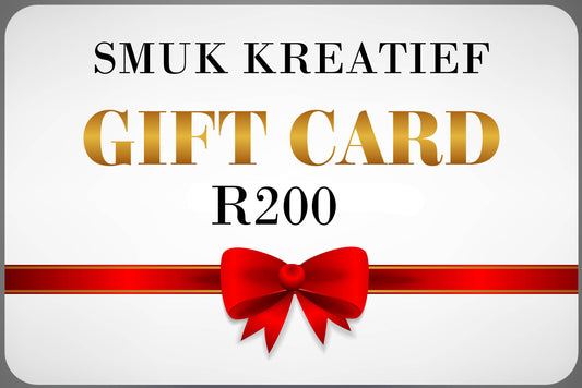 SMUK GIFT CARD - R200