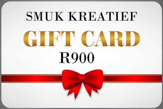 SMUK GIFT CARD - R900